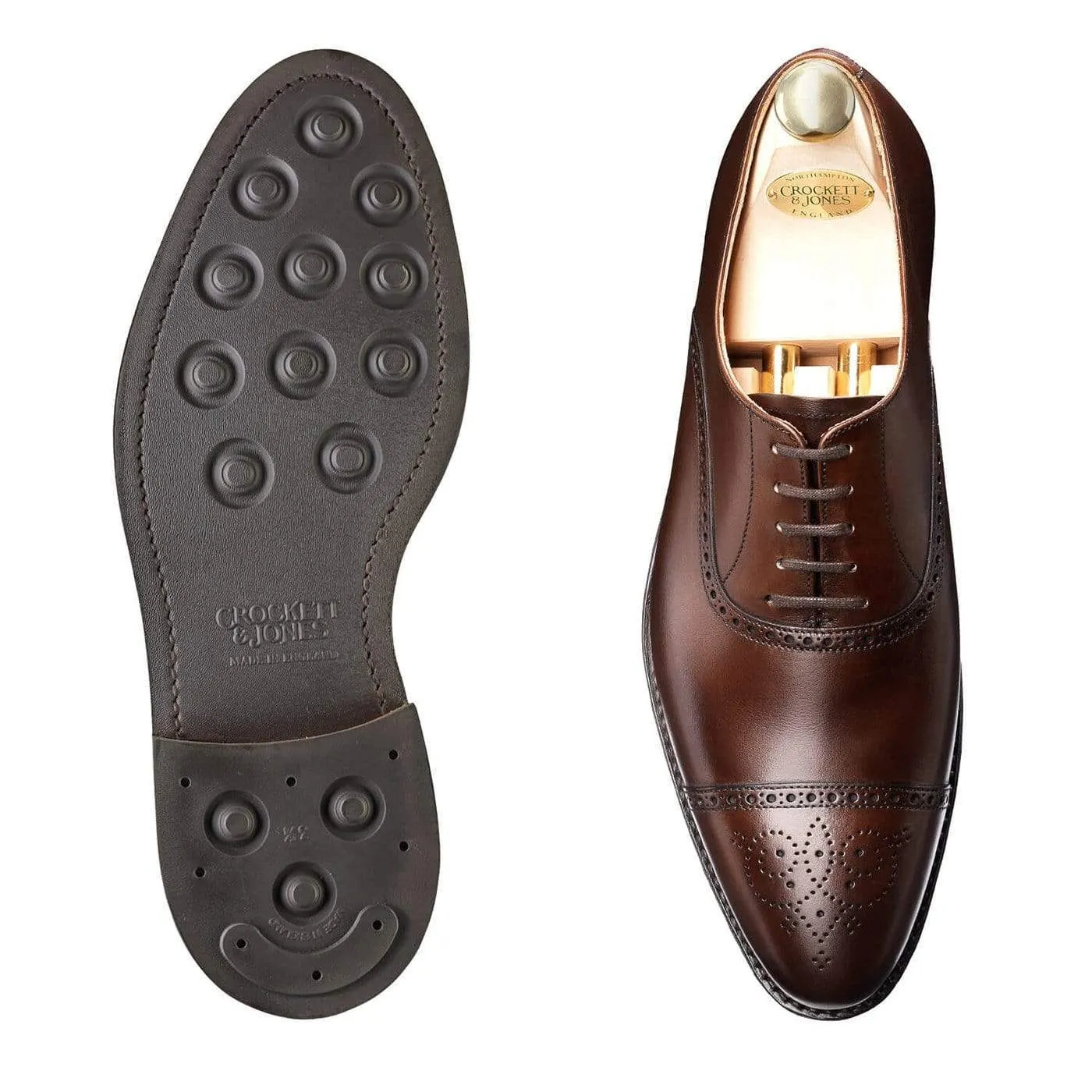 Royal Mood Rich Glow Malton Dark Brown Burnished Calf