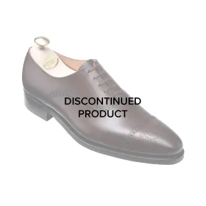 Malton Dark Brown Burnished Calf Ocean Edge Orthotic Ready Footbed