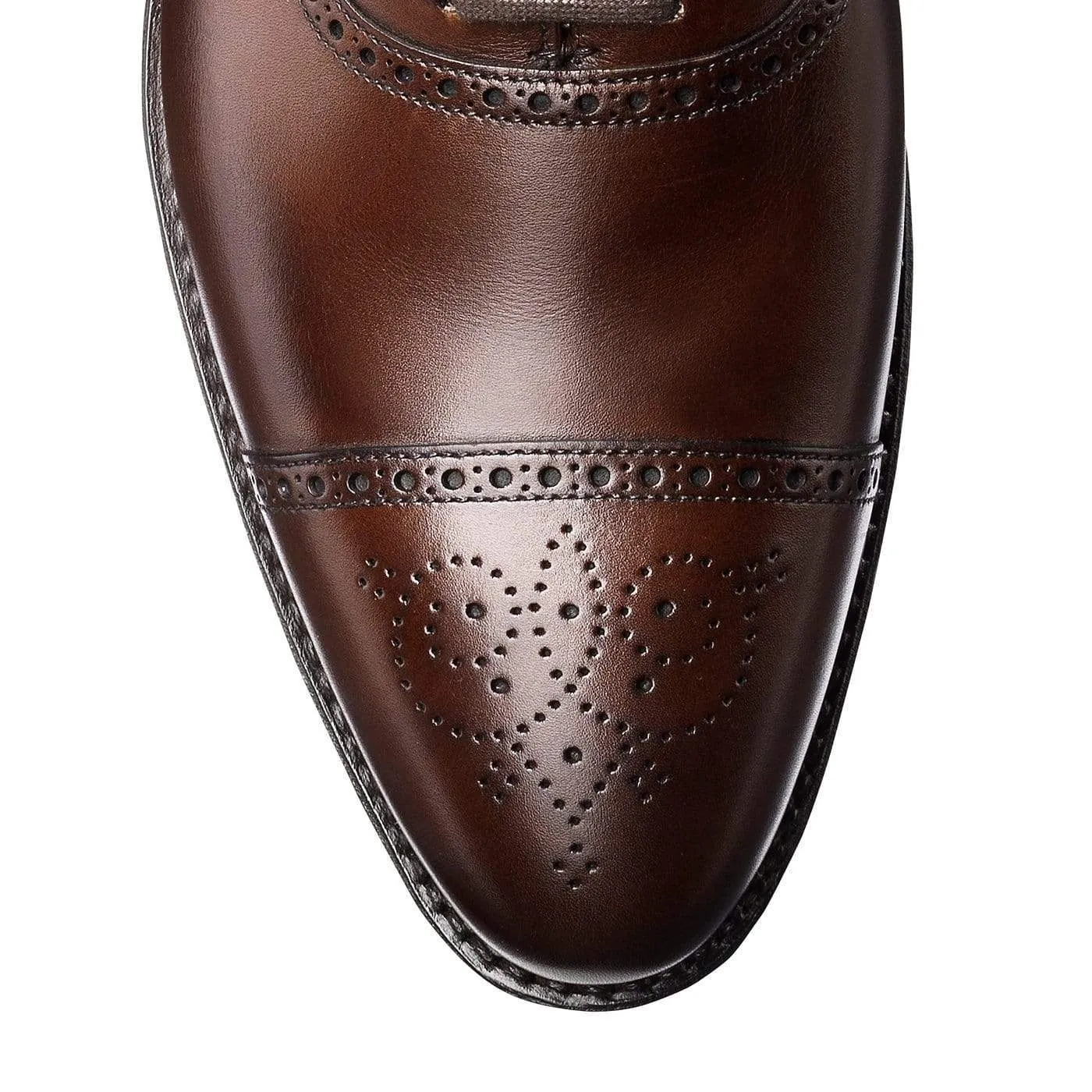 Malton Dark Brown Burnished Calf Non Slip Tread