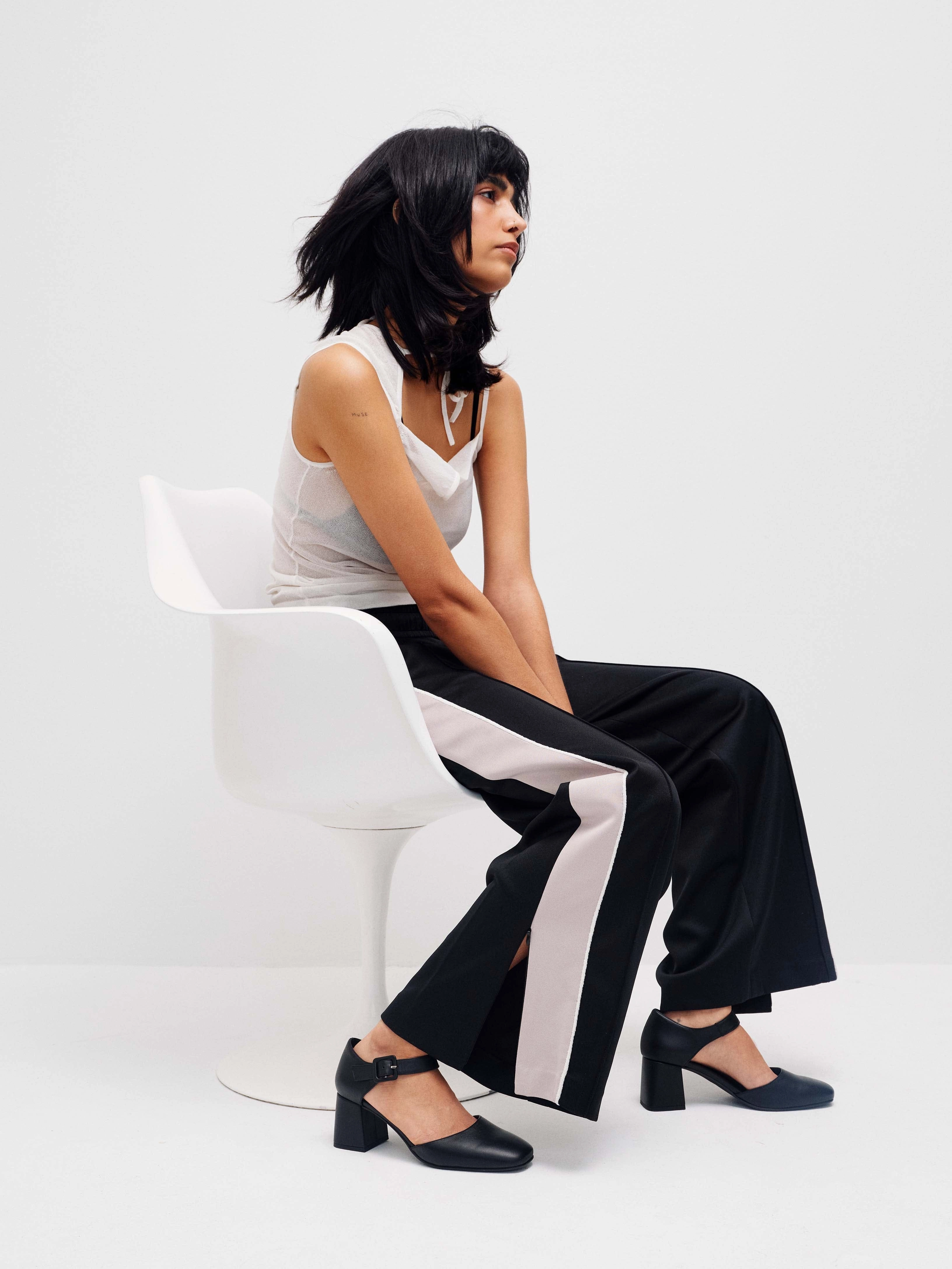 Classic Edge Chic Elegance Marbella Black Mary Jane
