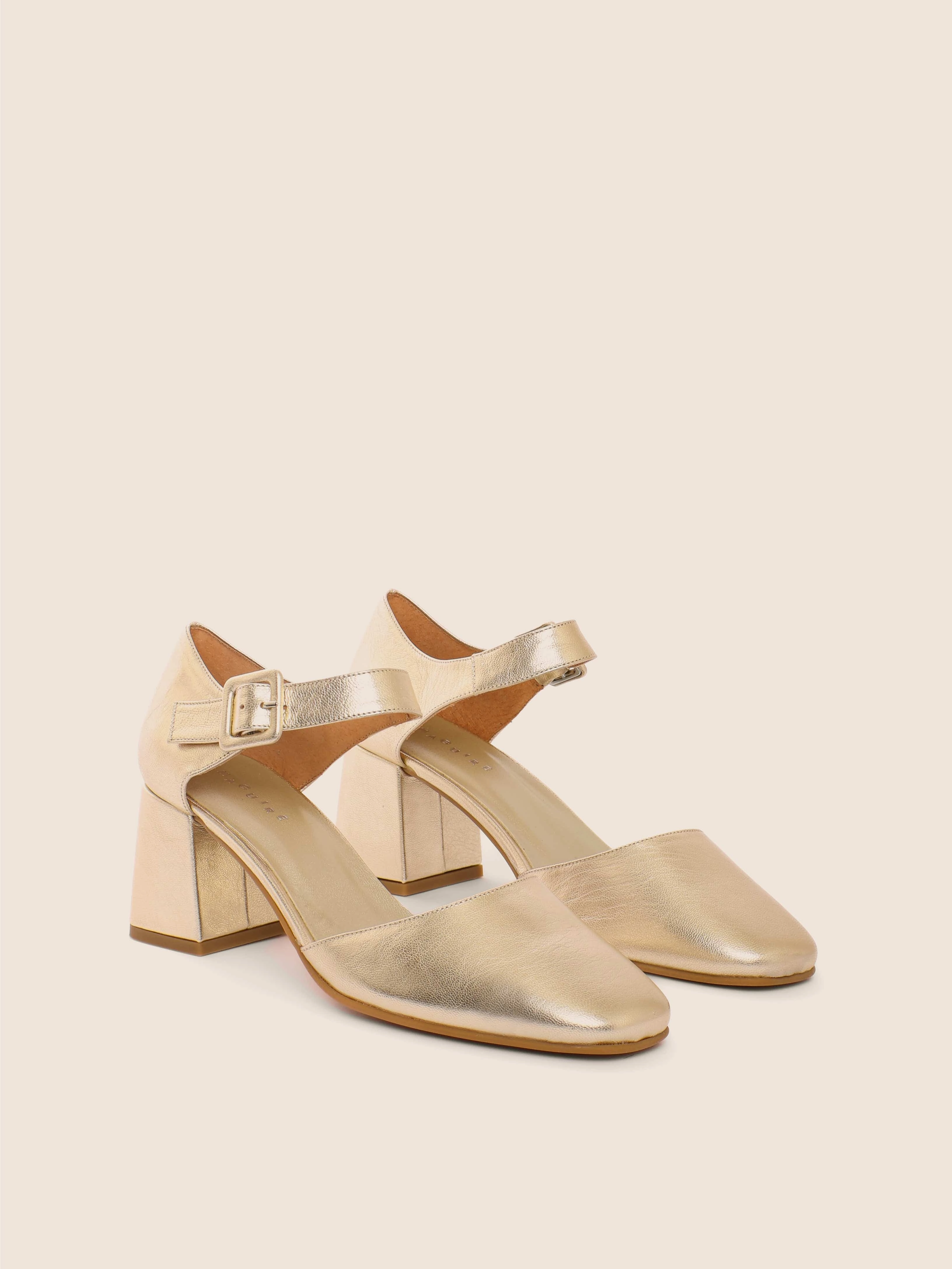 high-end design Work Guard Marbella Gold Mary Jane