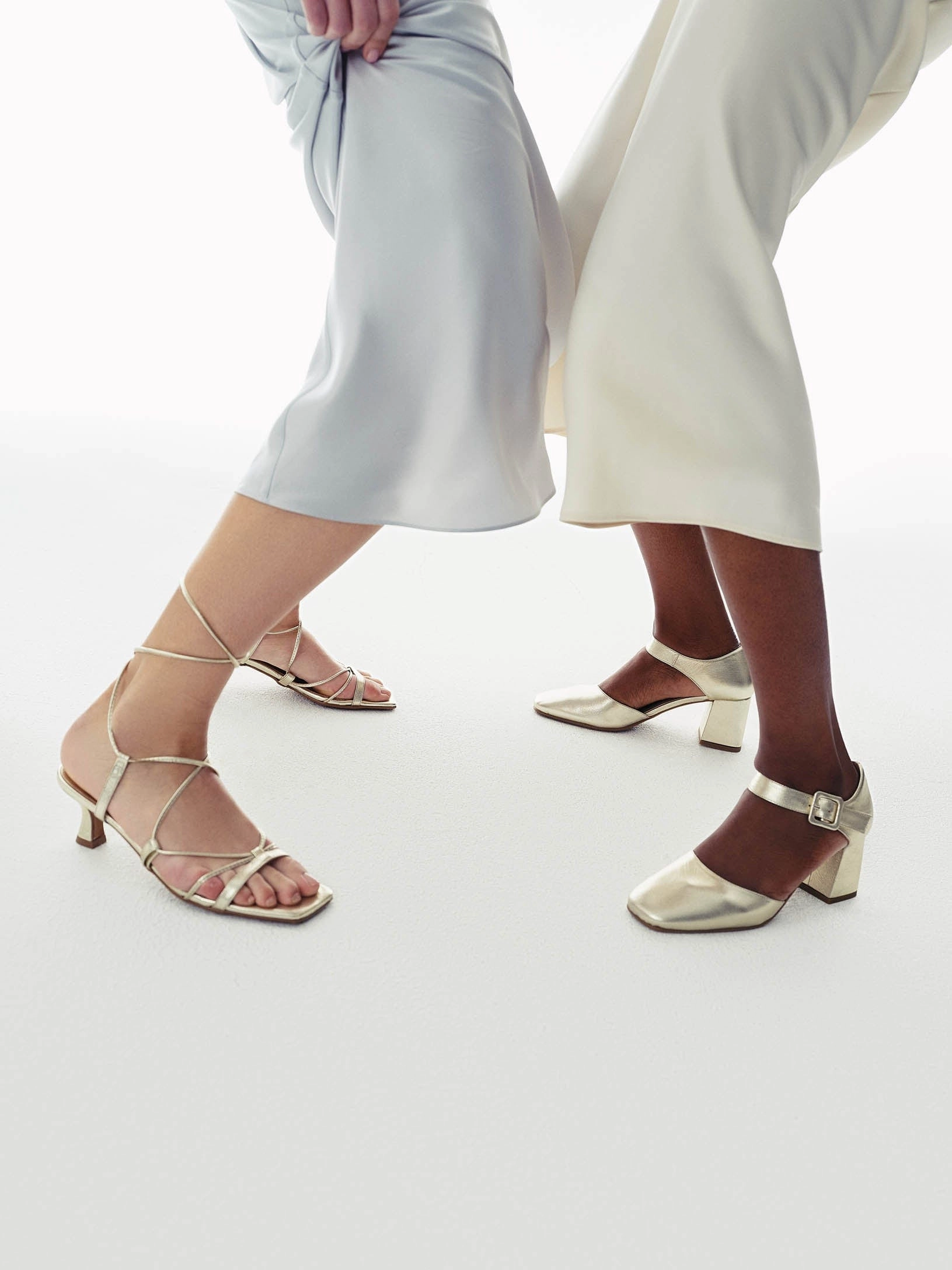 Modern Twist Marbella Gold Mary Jane