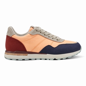 Maren Casual Lace-Up Sneakers Handmade Craft Heel Free