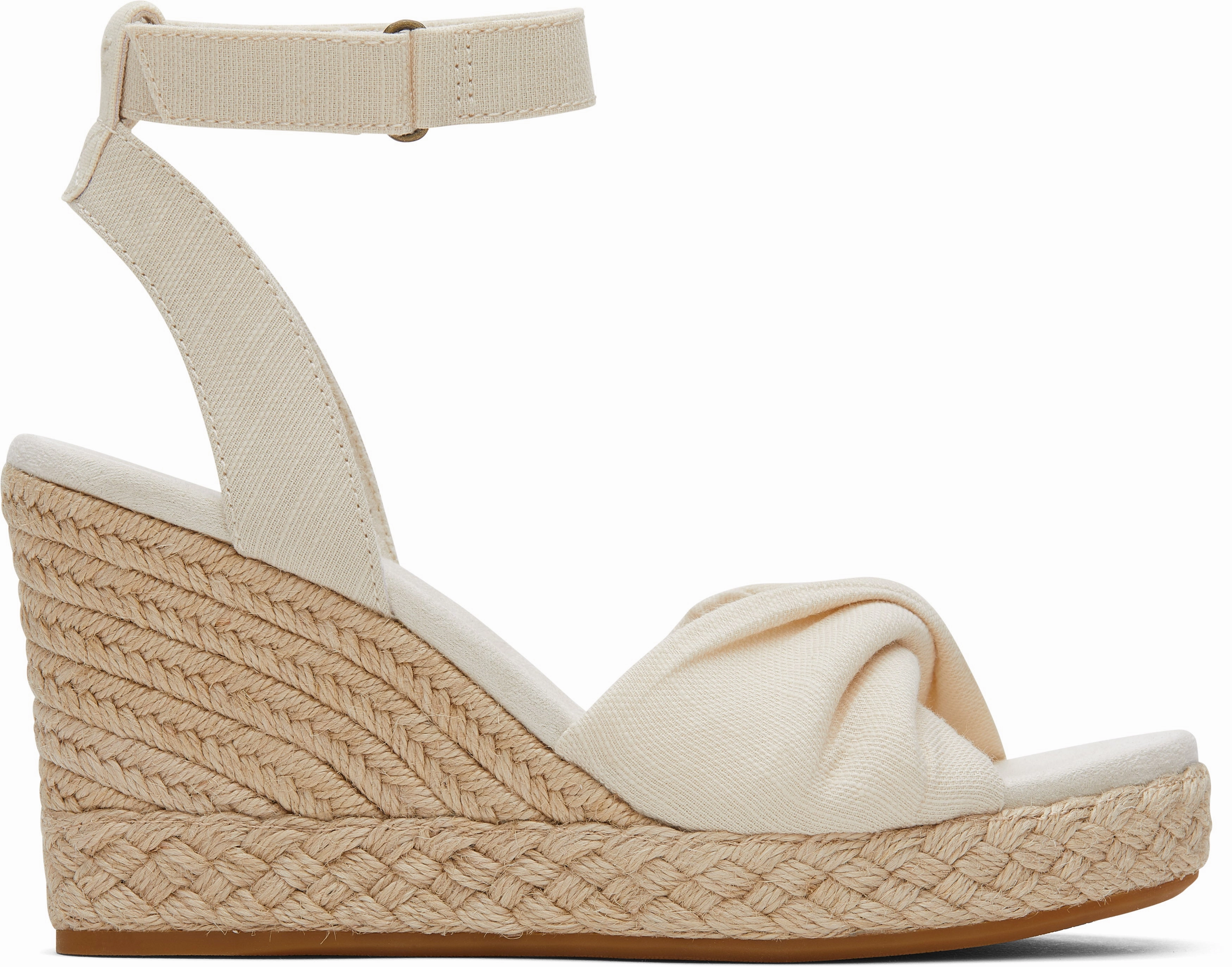 Bright Neon Marisela Wedge Sandal - Natural
