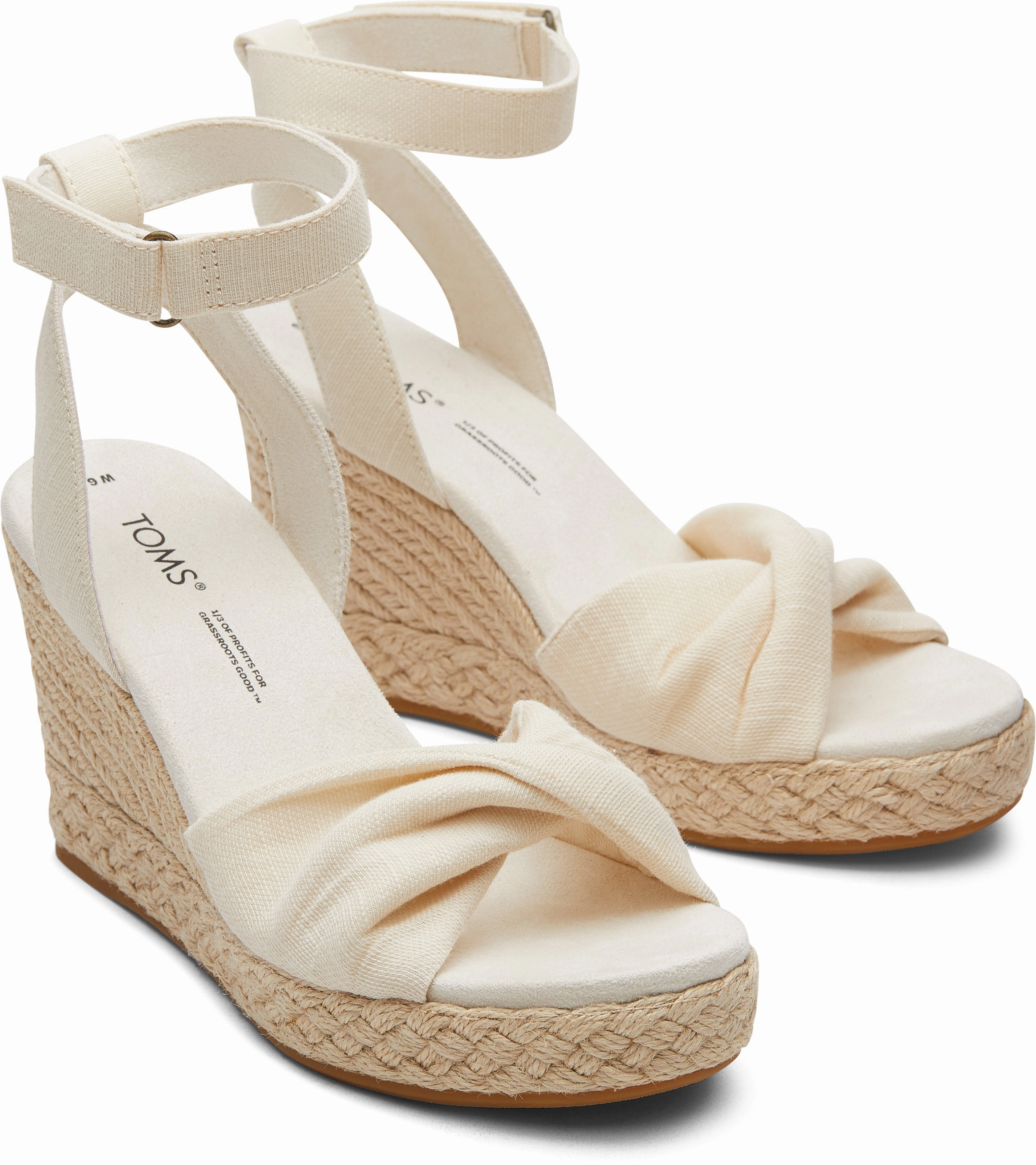 Non Slip Office Workers Marisela Wedge Sandal - Natural