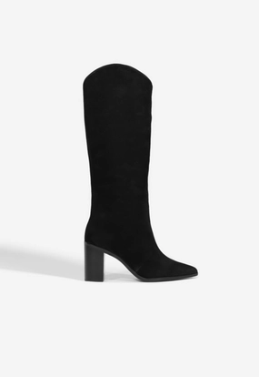 Maryana Block Boot Shine Tone Tech Glow