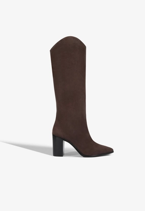 Abrasion resistant Maryana Block Suede Boot