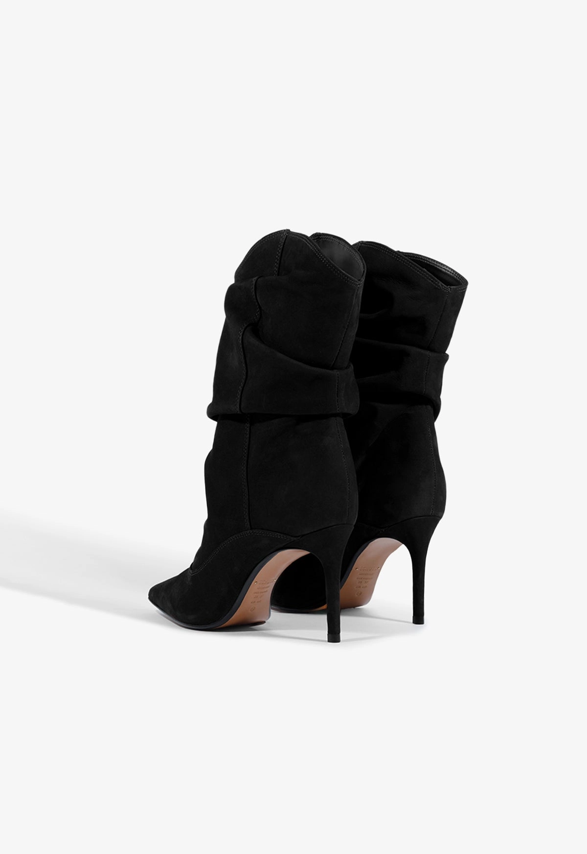 Maryana Slouch Nubuck Bootie High Rebound Midsole Foam