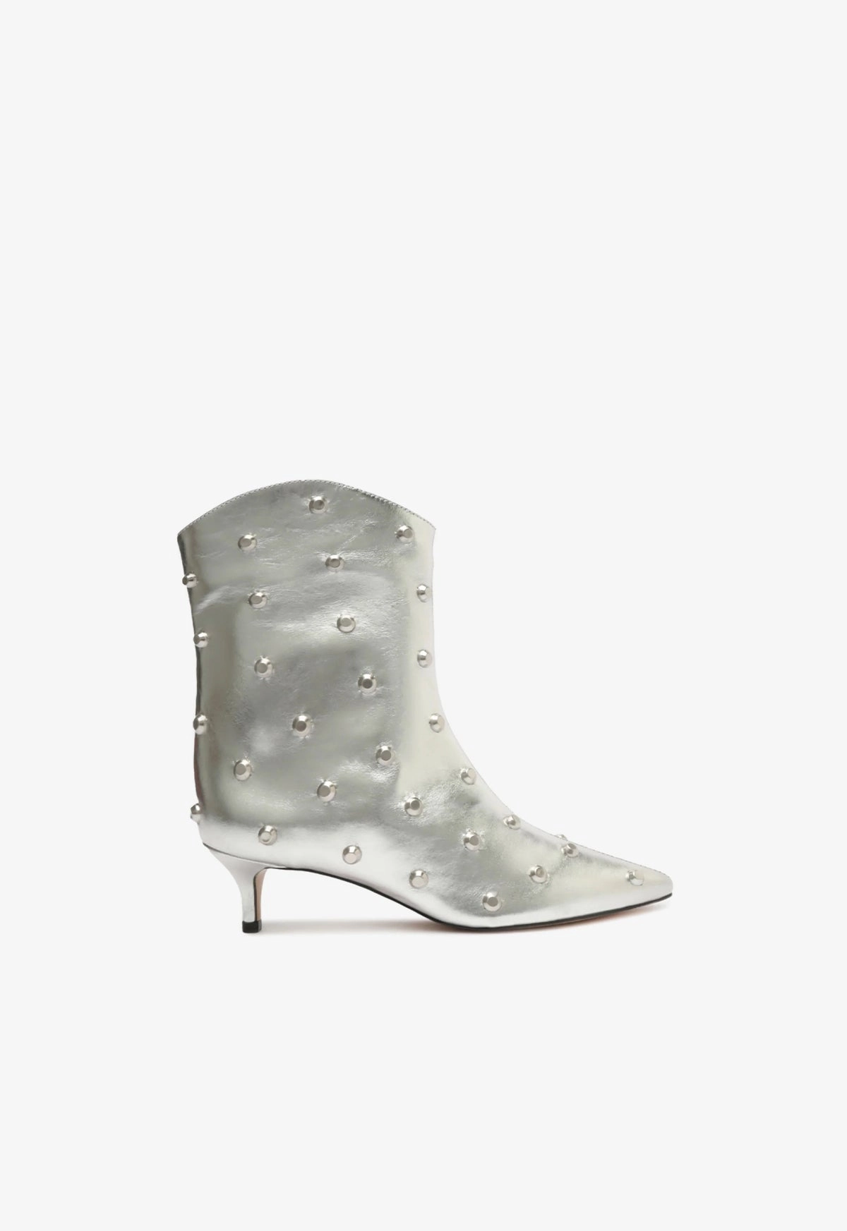 Maryann Metallic Leather Bootie Desert Run