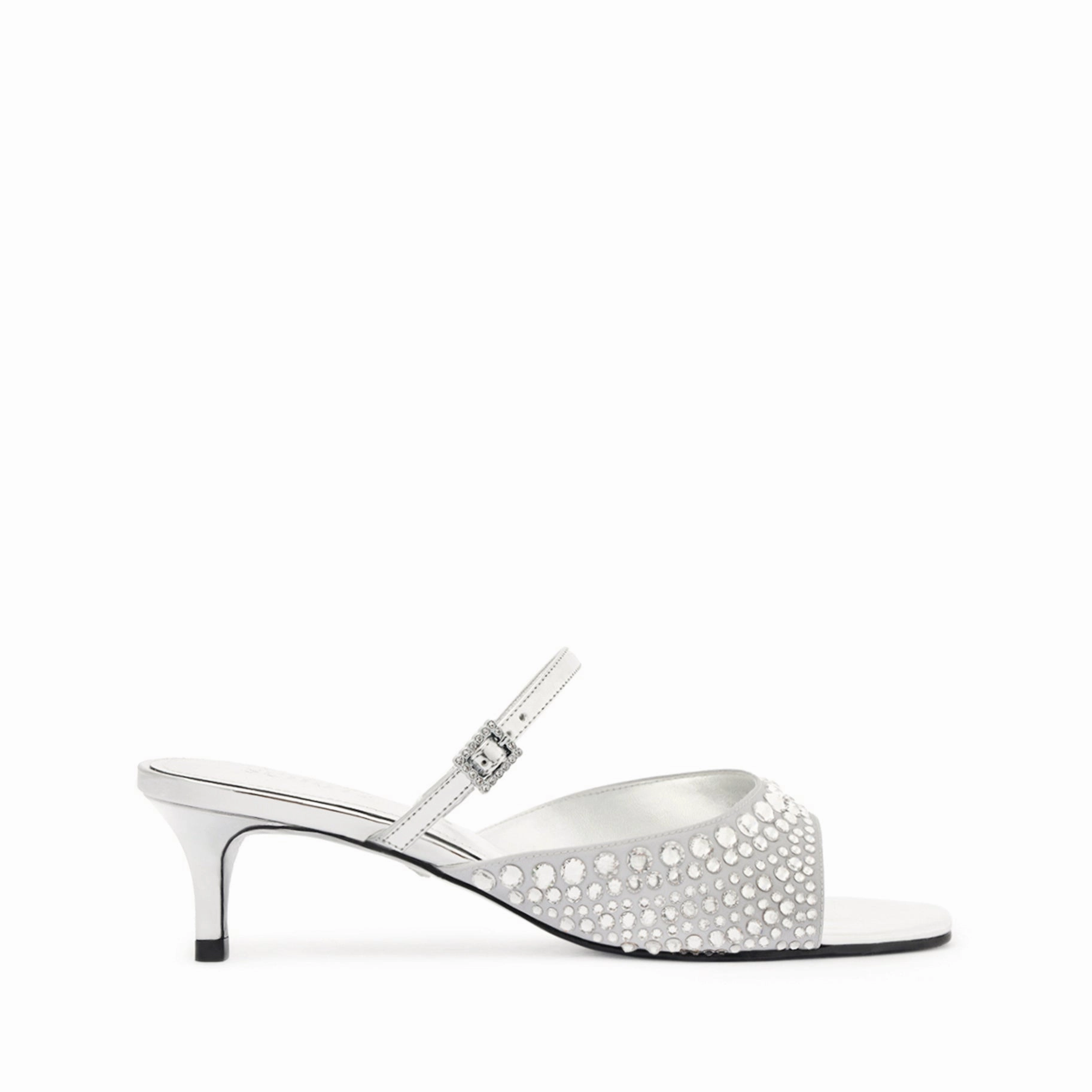 Louise Low Satin Sandal Proprioception Enhance