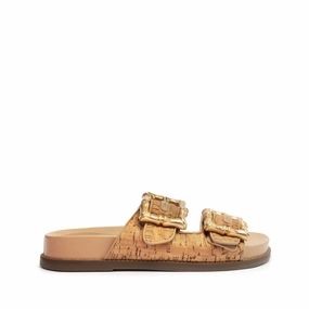 Quick Fit Comfort Ankle Enola Sporty Cork & Nappa Leather Sandal