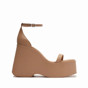 Non Weighted Movement Mazda Nappa Leather Sandal