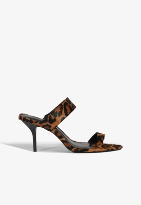 Melina Hair Calf Sandal Travel sandals Reinforced toe