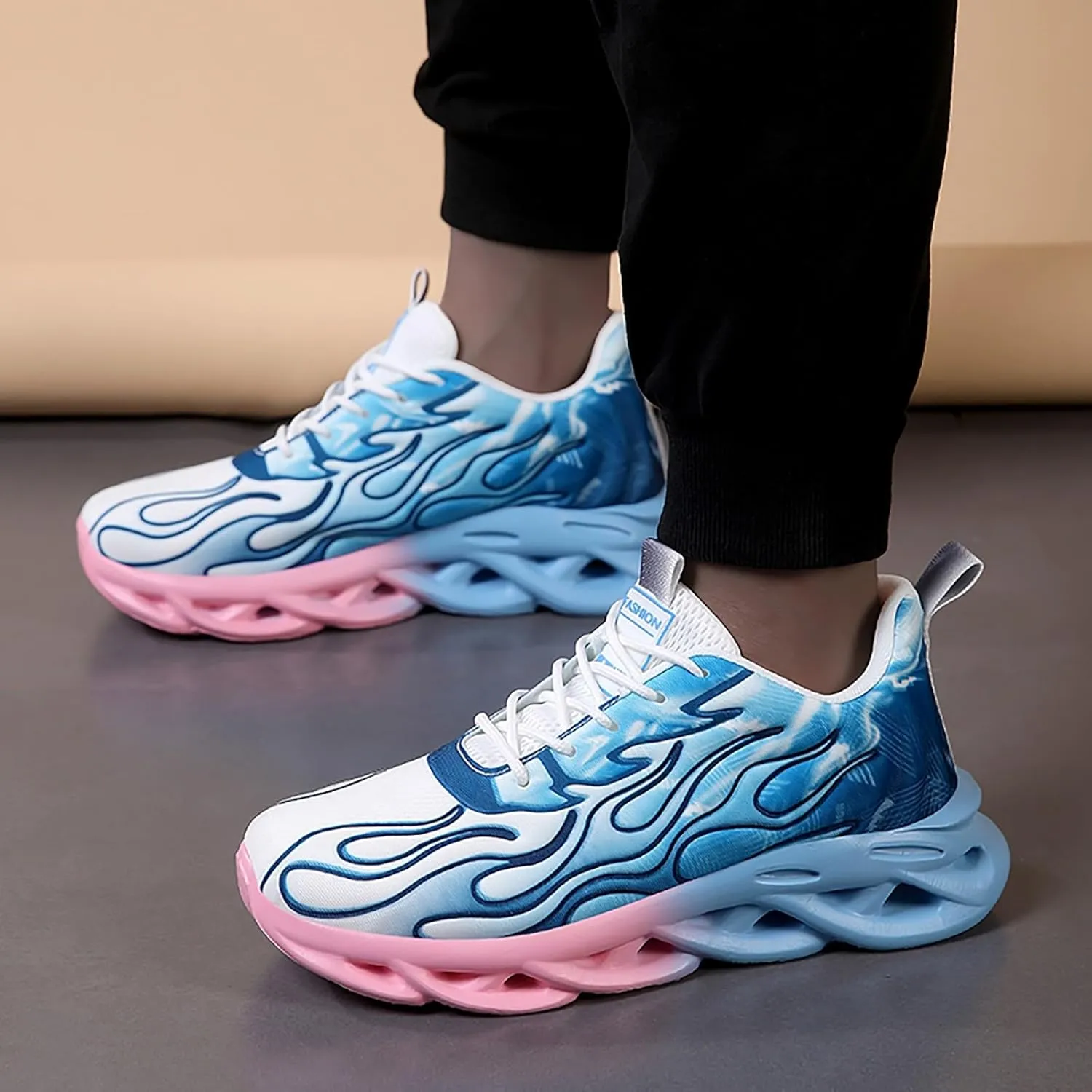 Men and Women Sports Shoes Comfortable Soft Sole Breathable Casual Breathable Couple Mens Mens Sneaker Slippers Size 12