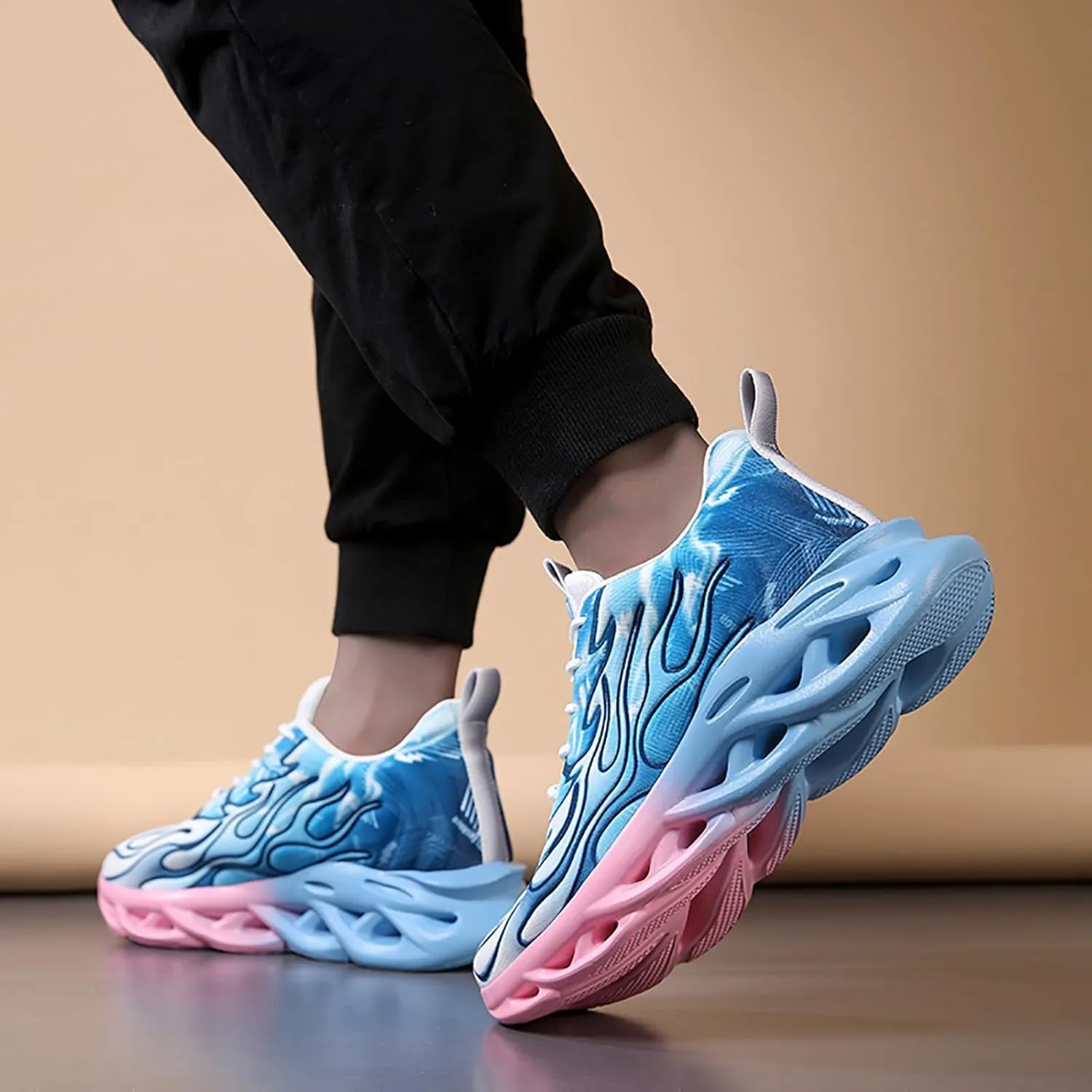 Men and Women Sports Shoes Comfortable Soft Sole Breathable Casual Breathable Couple Mens Mens Sneaker Slippers Size 12