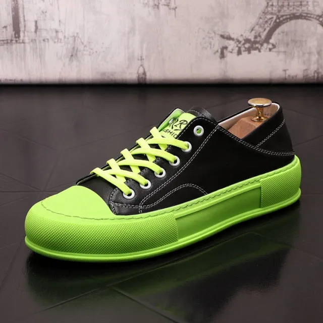Men Casual Flat Board Sneakers