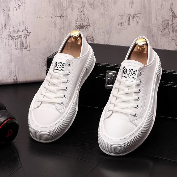 Men Casual Flat Board Sneakers