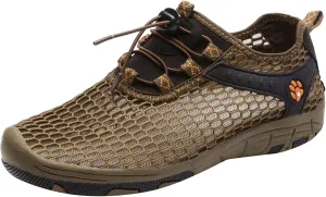Men Sports Shoes Summer Mesh Breathable Comfortable Tracking Shoes Outdoor Sports Shoes Wading Shoes Mens Sneaker Boots Men's