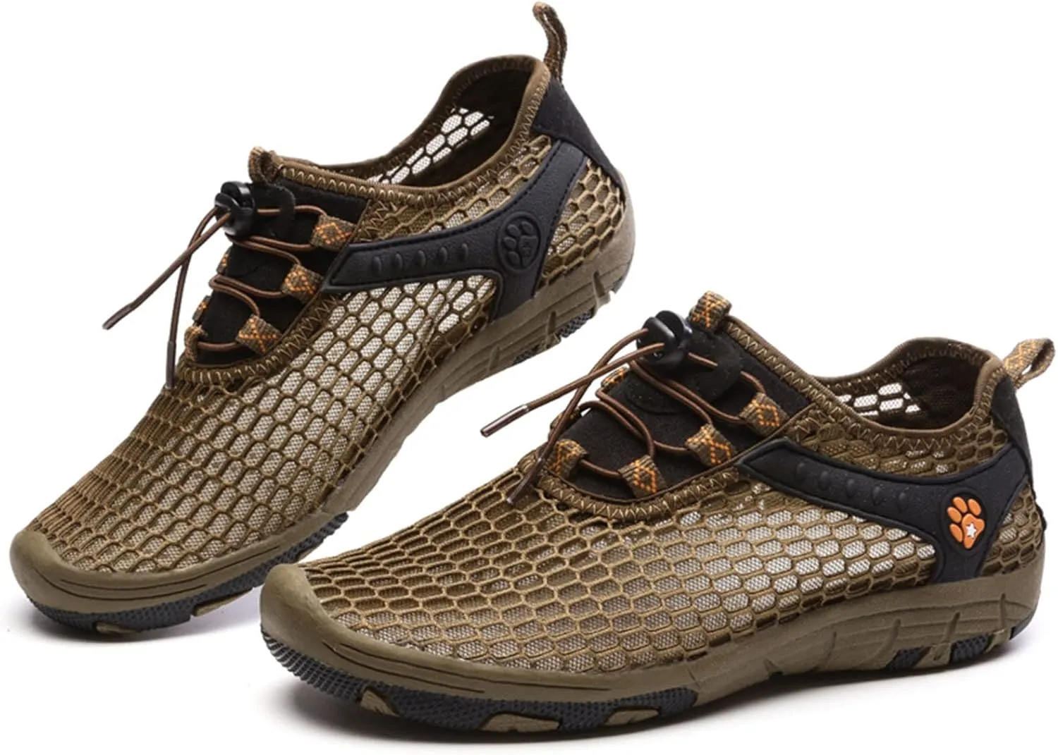 Men Sports Shoes Summer Mesh Breathable Comfortable Tracking Shoes Outdoor Sports Shoes Wading Shoes Mens Sneaker Boots Men's