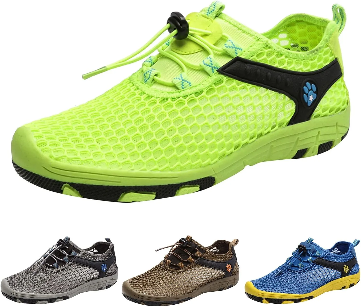 Men Sports Shoes Summer Mesh Breathable Comfortable Tracking Shoes Outdoor Sports Shoes Wading Shoes Mens Sneaker Boots Men's