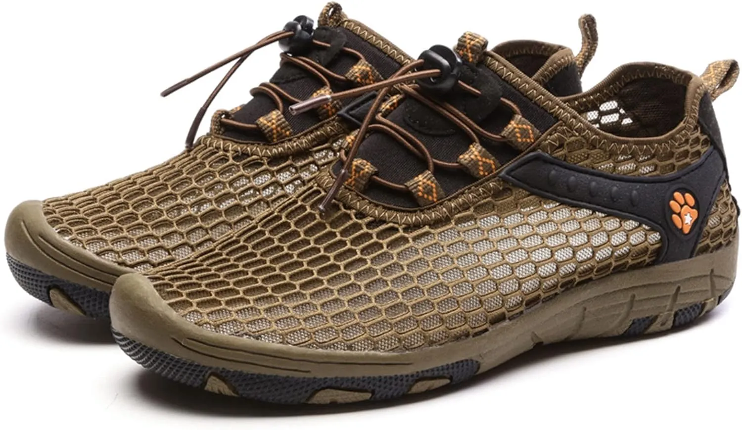 Men Sports Shoes Summer Mesh Breathable Comfortable Tracking Shoes Outdoor Sports Shoes Wading Shoes Mens Sneaker Boots Men's