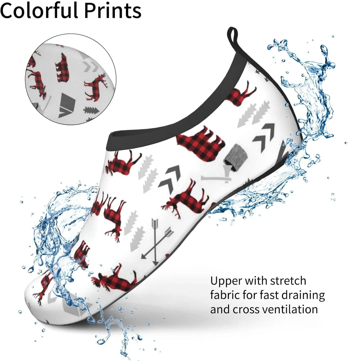 Men Women Water Sports Shoes Barefoot Quick-Dry Outdoor Water Sports Shoes