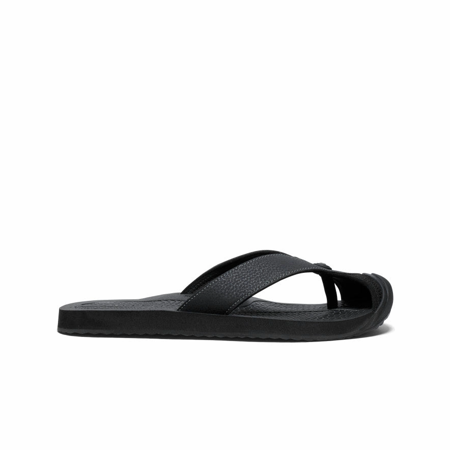 Weekend Fit Men's Barbados Flip-Flop  |  Black/Steel Grey