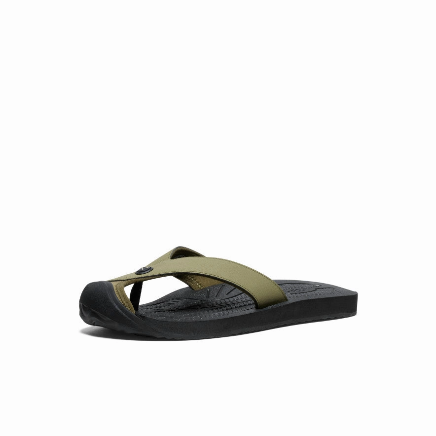 Vacation Mode Lite Mode Men's Barbados Flip-Flop  |  Martini Olive/Black