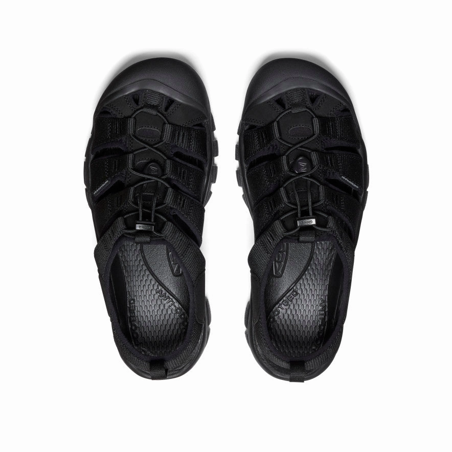 Men's Newport H2 Sandal  |  Triple Black Summer Ready Shoes Relaxed Fit Shoes