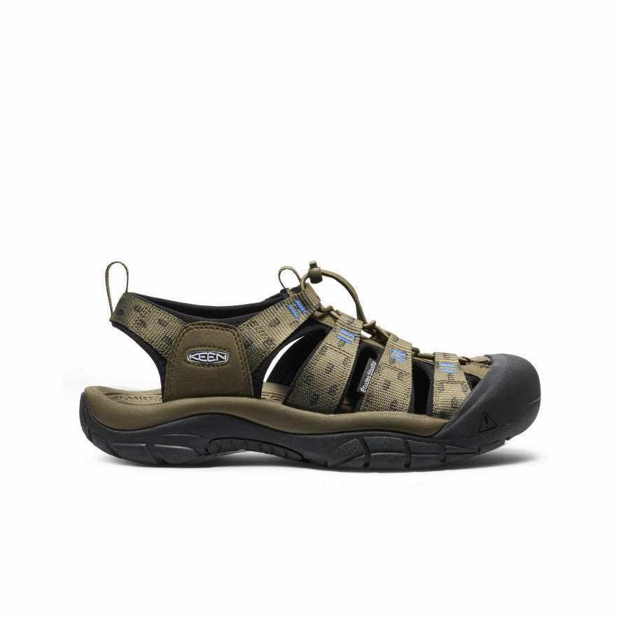 Men's Newport Retro Sandal x ??tudes Studio  |  Etudes Olive Foot Support Shoes