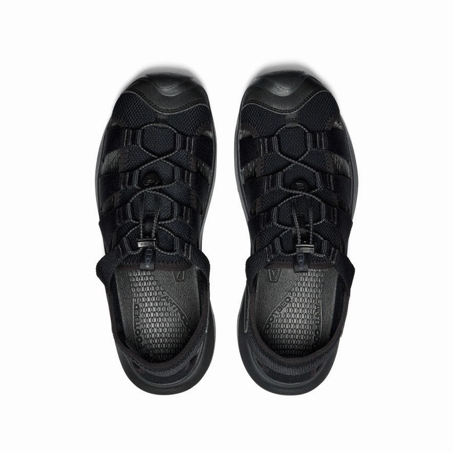 Enhanced Ground Contact Surface Anti Slip Traction Men's Seanik H2 Sandal  |  Black/Magnet