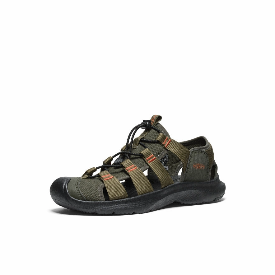 Men's Seanik H2 Sandal  |  Forest Night/Dark Olive Stylish Flip-flops for Travel