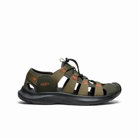 Men's Seanik H2 Sandal  |  Forest Night/Dark Olive Swift Walk Seamless Edge Binding