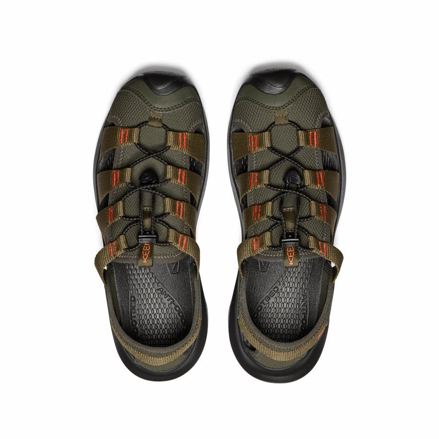 Men's Seanik H2 Sandal  |  Forest Night/Dark Olive Ankle Soft Mood Boost