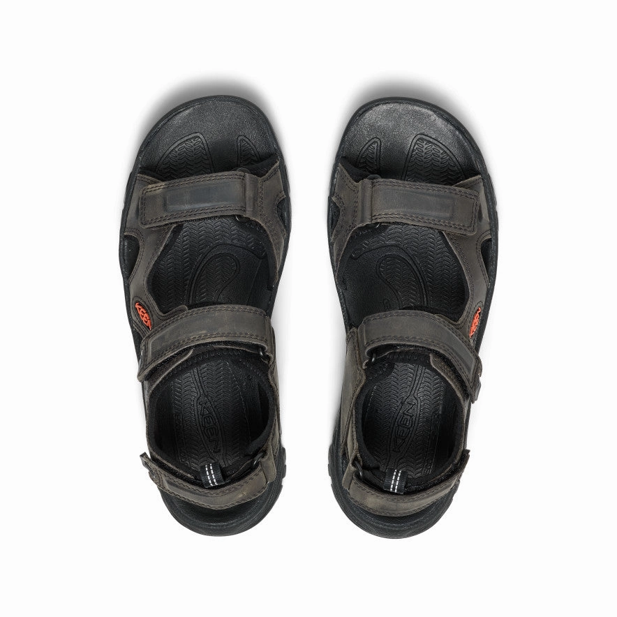 Drive Day Men's Targhee III Open Toe Sandal  |  Grey/Black