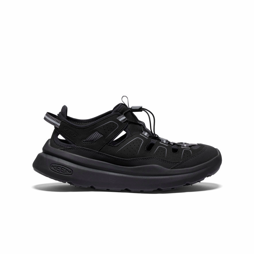 Men's WK450 Walking Sandal  |  Black/Black Minimalist Strap Pattern Easy on