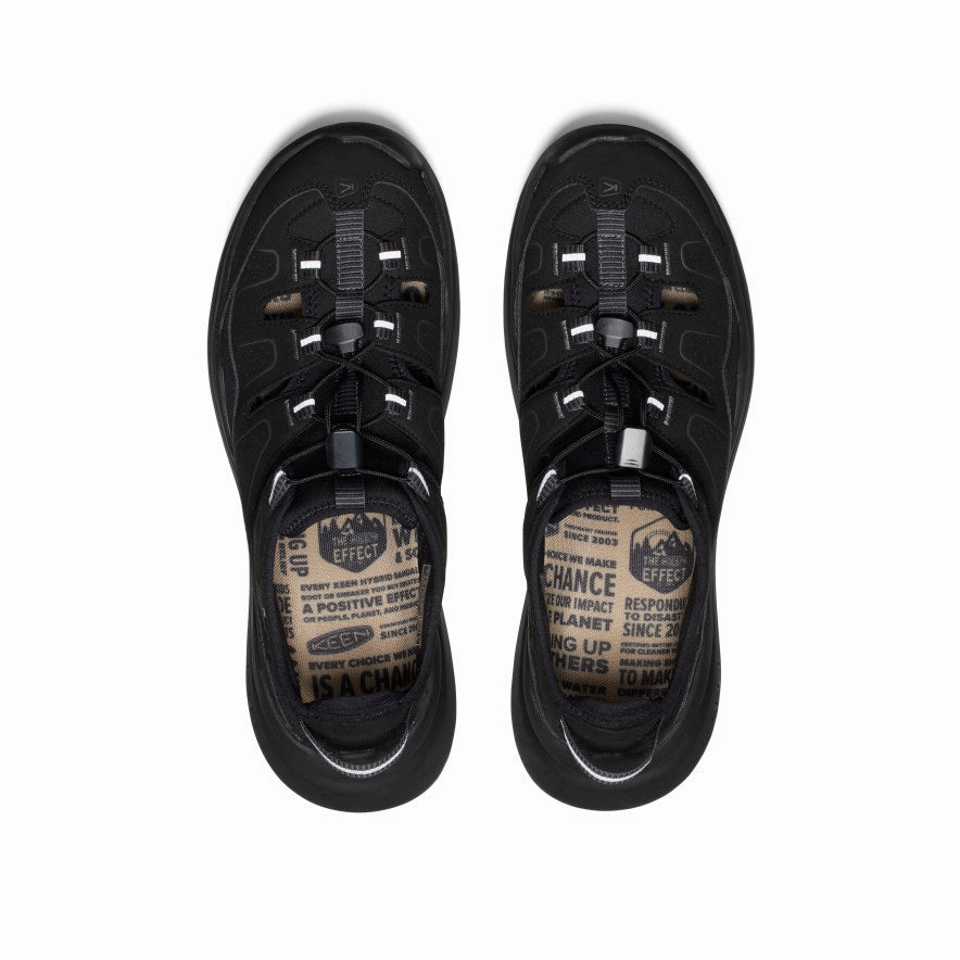 Men's WK450 Walking Sandal  |  Black/Black Sturdy Toe Barrier