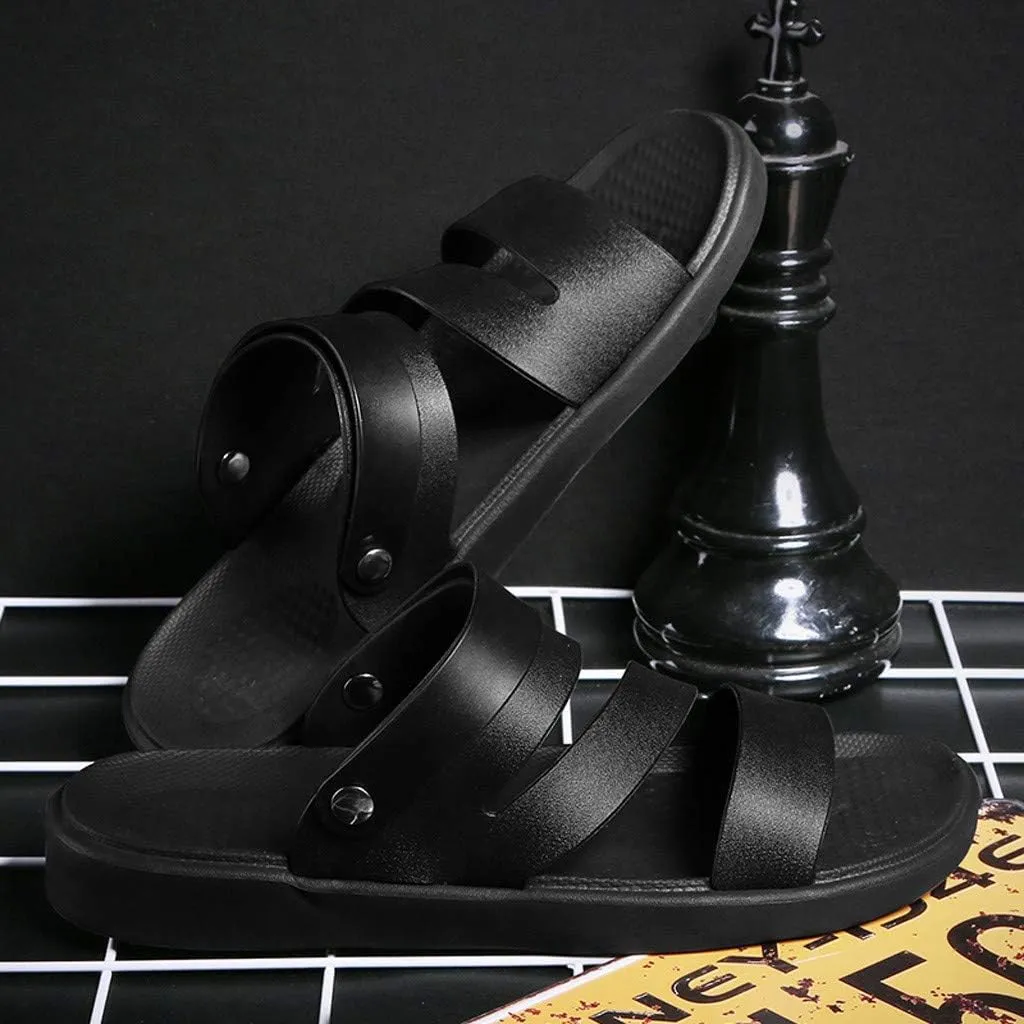 Mens Beach Sandals Sandal for Men Mens Sandals Adjustable Straps Comfortable Summer Beach Casual Sandal