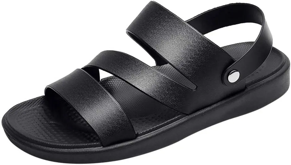 Mens Beach Sandals Sandal for Men Mens Sandals Adjustable Straps Comfortable Summer Beach Casual Sandal