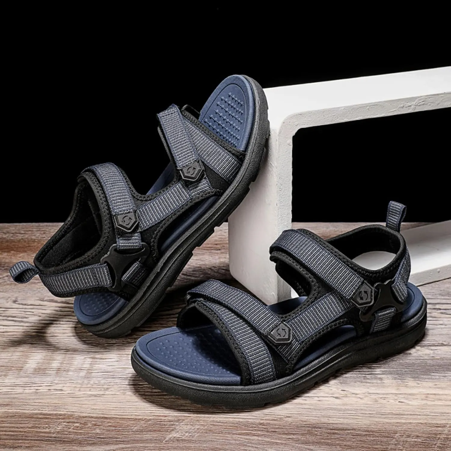 Mens Beach Sandals Sandal Men Mens Sandals Lightweight Beach Adjustable Straps Comfort Comfortable Sandal