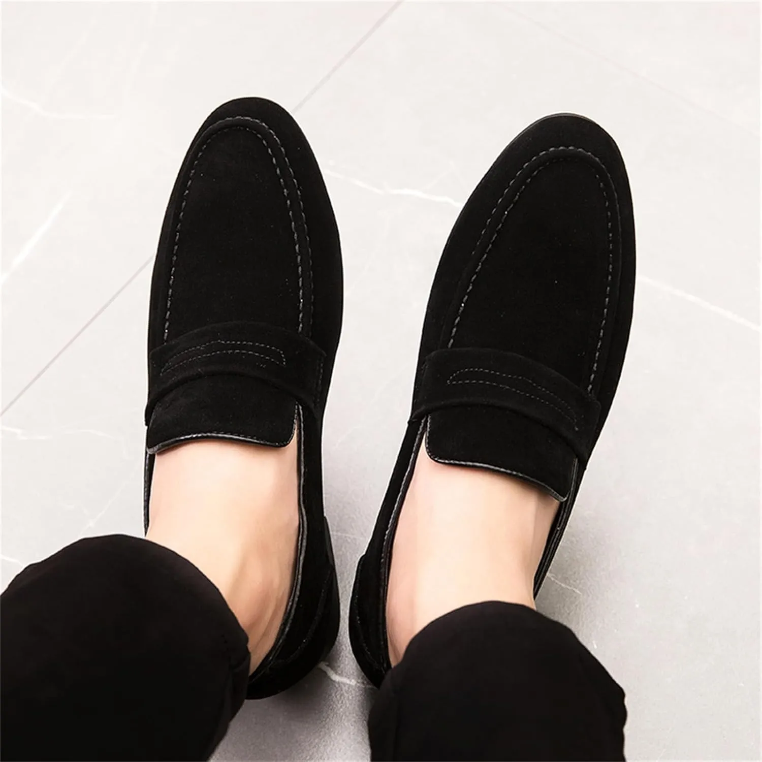 Men's Classic Loafers Slip-on Penny Loafer Comfort Business Casual Shoes