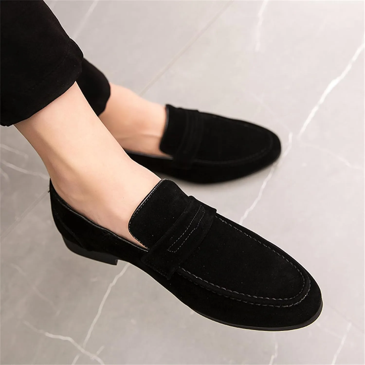 Men's Classic Loafers Slip-on Penny Loafer Comfort Business Casual Shoes