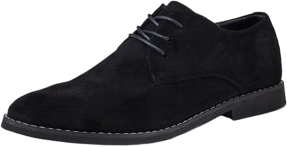 Mens Dress Oxford Formal Shoes Classic Lace Up Wedding Non Slip Prom