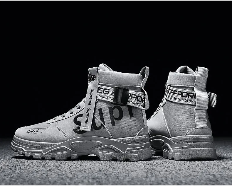 Men's Fashionable Sports Shoes, high top Walking Shoes, Outdoor Casual Sports Shoes, Men's Sports Ankle Sports Boots