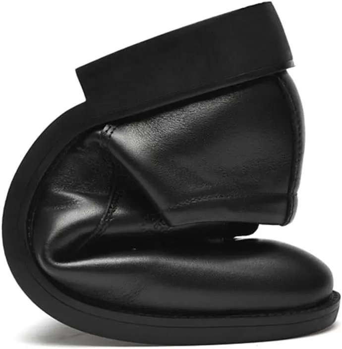 Mens Lace-Up Pointed Toe Classic Formal Shoes Wingtip Business Oxford Shoes Non Slip Derby Shoes Casual Low Heel Business Formal Shoes