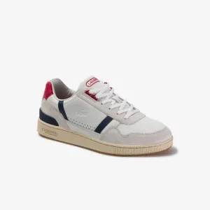 Men's Lacoste T-Clip Leather Sneakers
