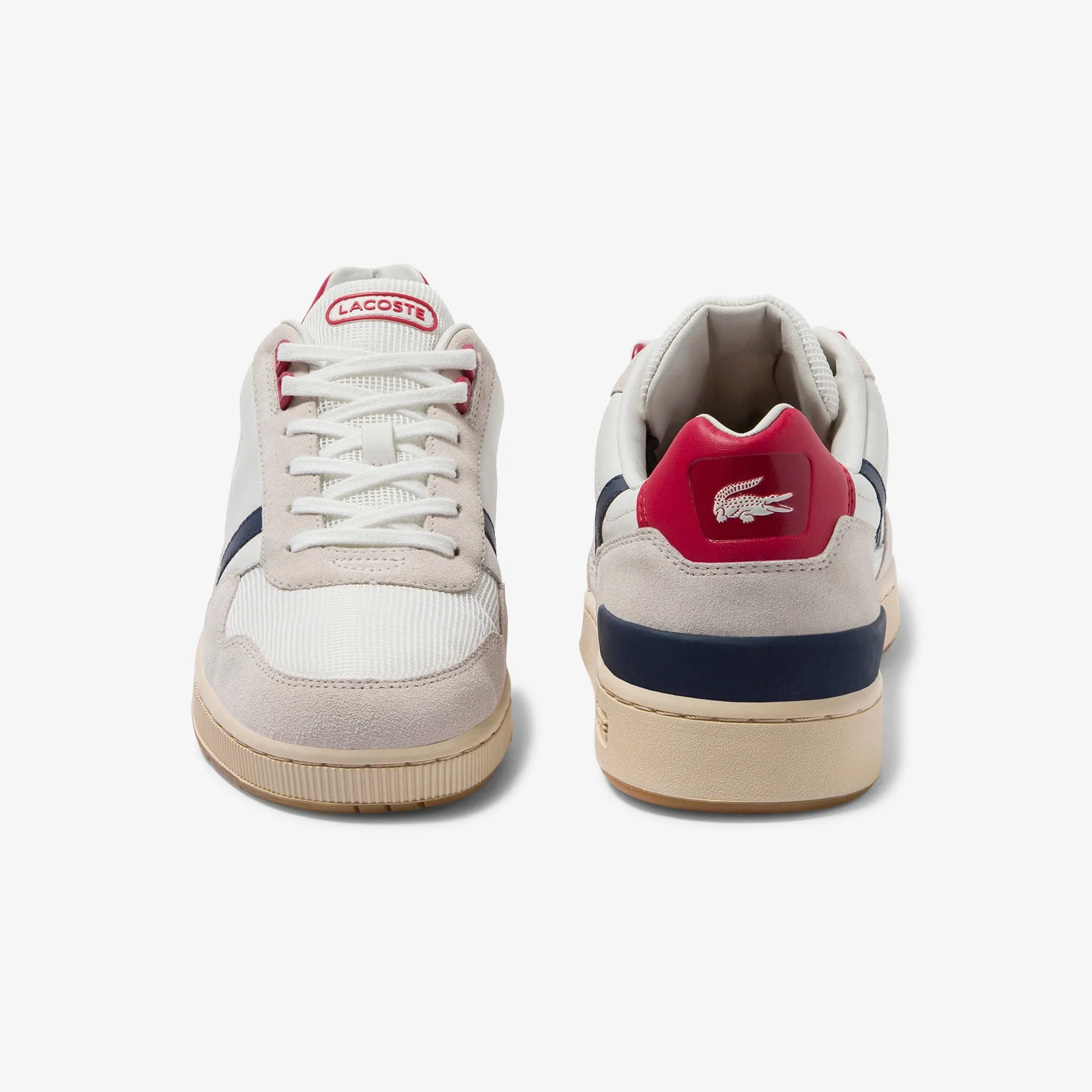 Men's Lacoste T-Clip Leather Sneakers