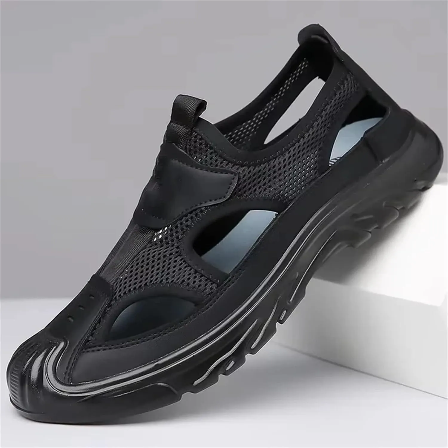 Men's Lightweight Sneakers - Non-Slip Breathable Casual Sports Shoes