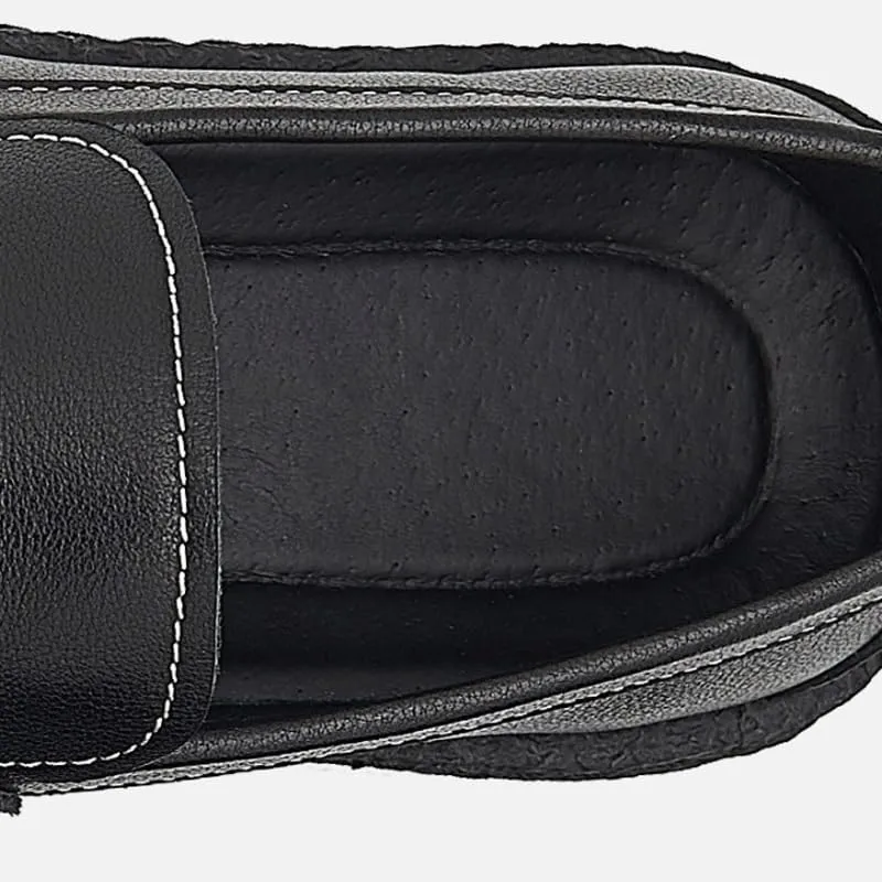 Men's Loafers Slip-On Shoes with Non-Slip Sole Comfy Non Slip Casual Breathable Sneakers