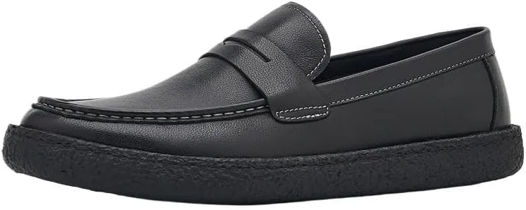 Men's Loafers Slip-On Shoes with Non-Slip Sole Comfy Non Slip Casual Breathable Sneakers